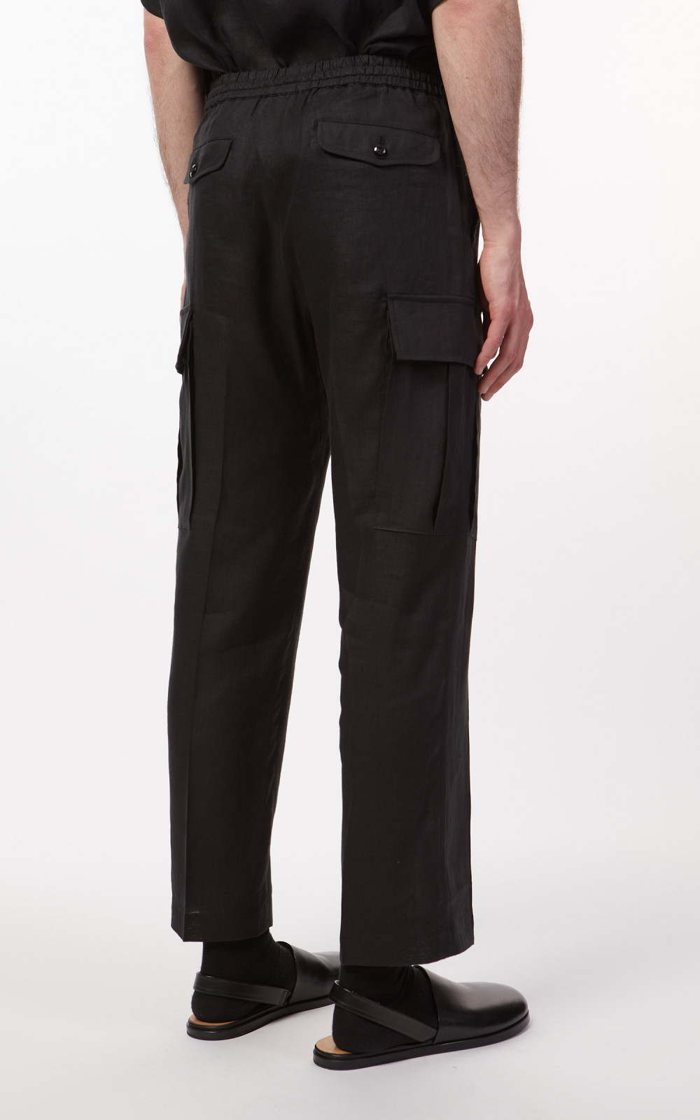 Markaware Easy Cargo Pants Hemp Charcoal Grey | Cultizm