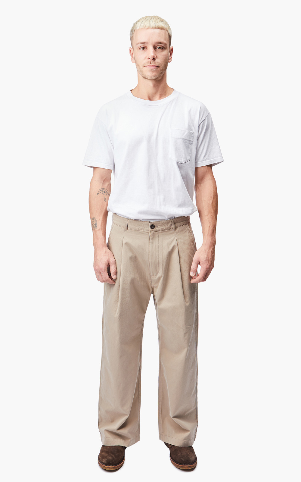 Universal Works Clean Sailor Pant Sand | Cultizm