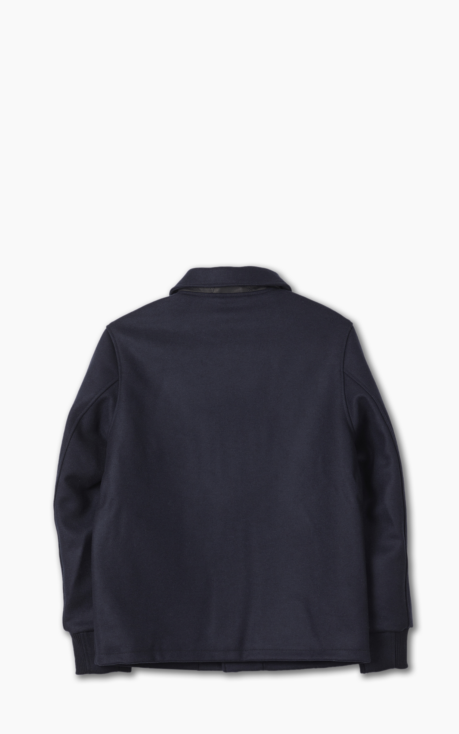 Tellason Coach Jacket Wool/Cashmere Dark Navy | Cultizm