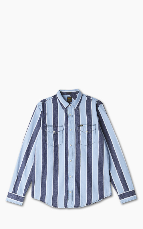 Lee Clean Western Shirt Indigo