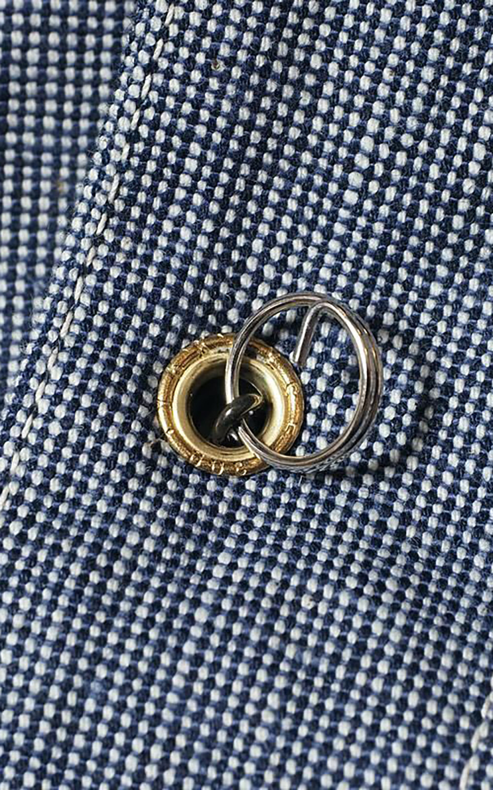 Warehouse & Co. Lot 2195 Selvedge Pincheck Change Button