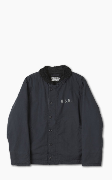 Military Surplus N-1 Deck Jacket Dark Blue