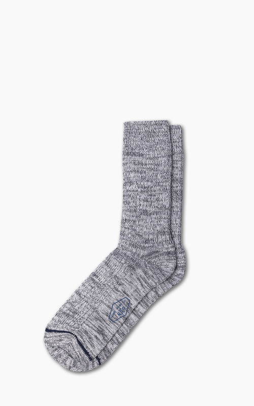 Nudie Jeans Mens Chunky Socks Greymelange