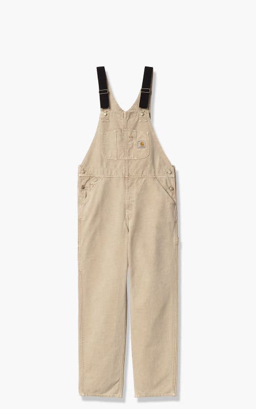 Carhartt WIP Bib Overall Dusty H Brown Faded I026462.07E.FH