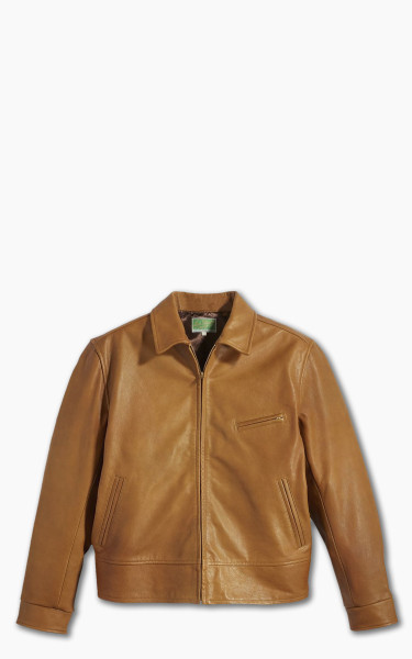 Levi&#039;s® Vintage Clothing 1940s Leather Coat Caramel