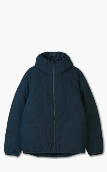 Barbour Hooded Liddesdale Quilted Jacket Navy