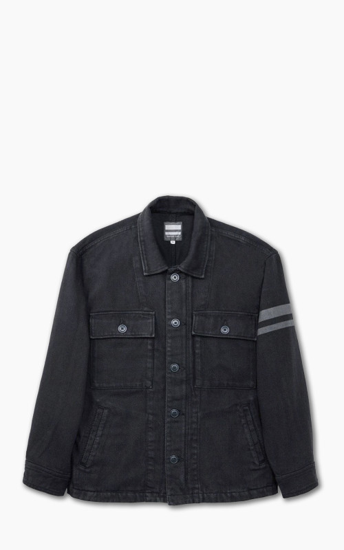 Momotaro Jeans GTB Black Dobby Military Jacket