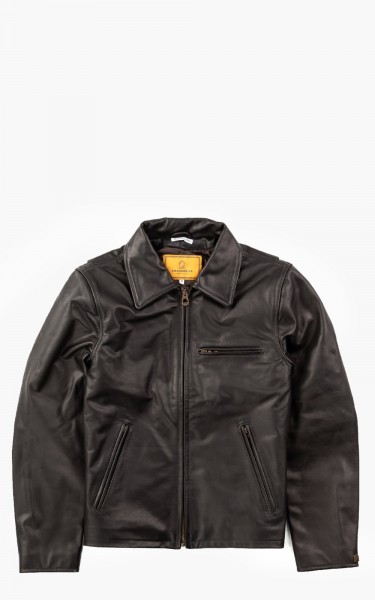 Shangri-La Heritage Varenne Leather Jacket Black