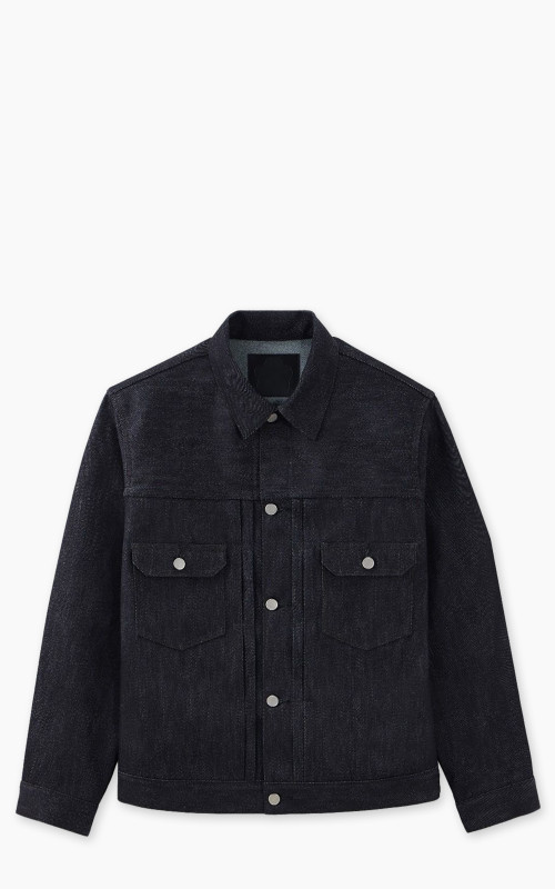 Momotaro Jeans MMGJ0302 Cotton x Cashmere Type 2 Denim Jacket Indigo 13.7oz