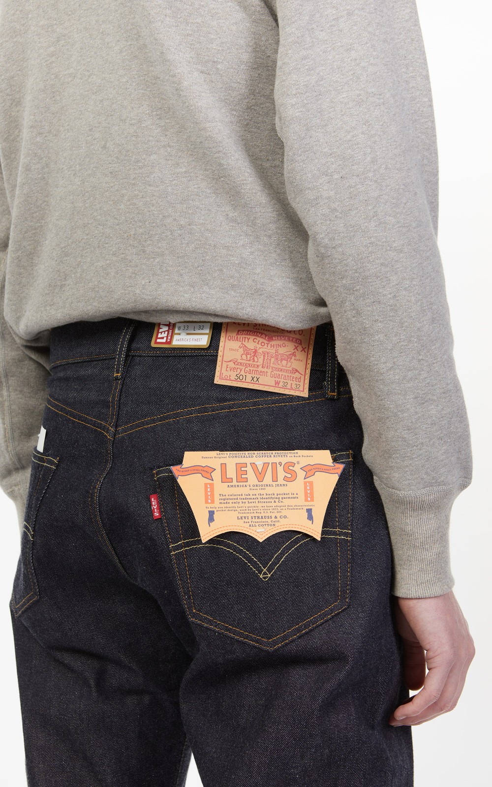 LEVI'S 501XX 501-0003 W31 L36 Valencia factory made 1955
