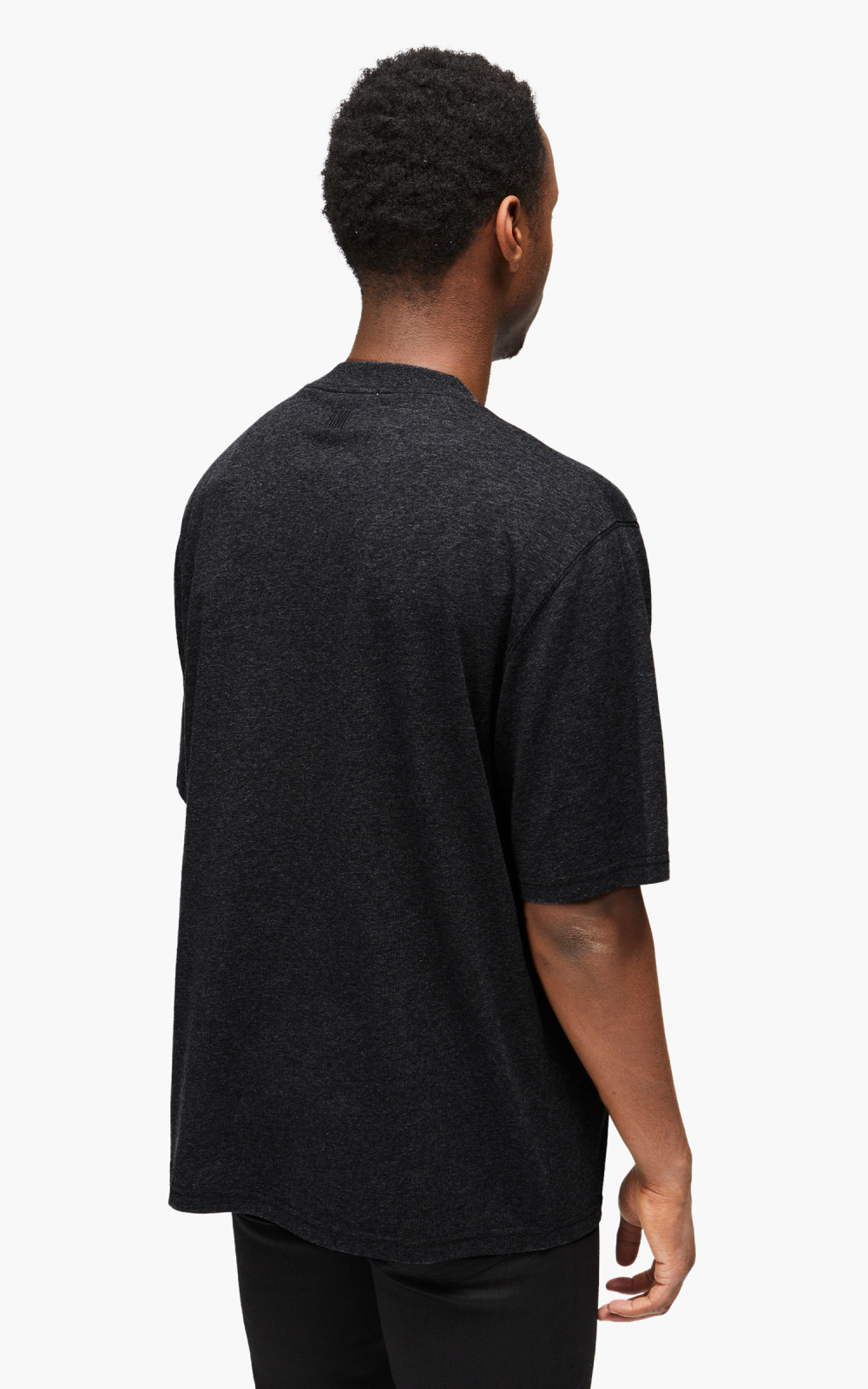 Tシャツ・カットソー AMI PARIS FW25 Ami Embossed ADC Shirt (USH766 CO0056 1912) AMI Paris ADC Logo-Embroidered T-Shirt | Saks Fifth Avenue
