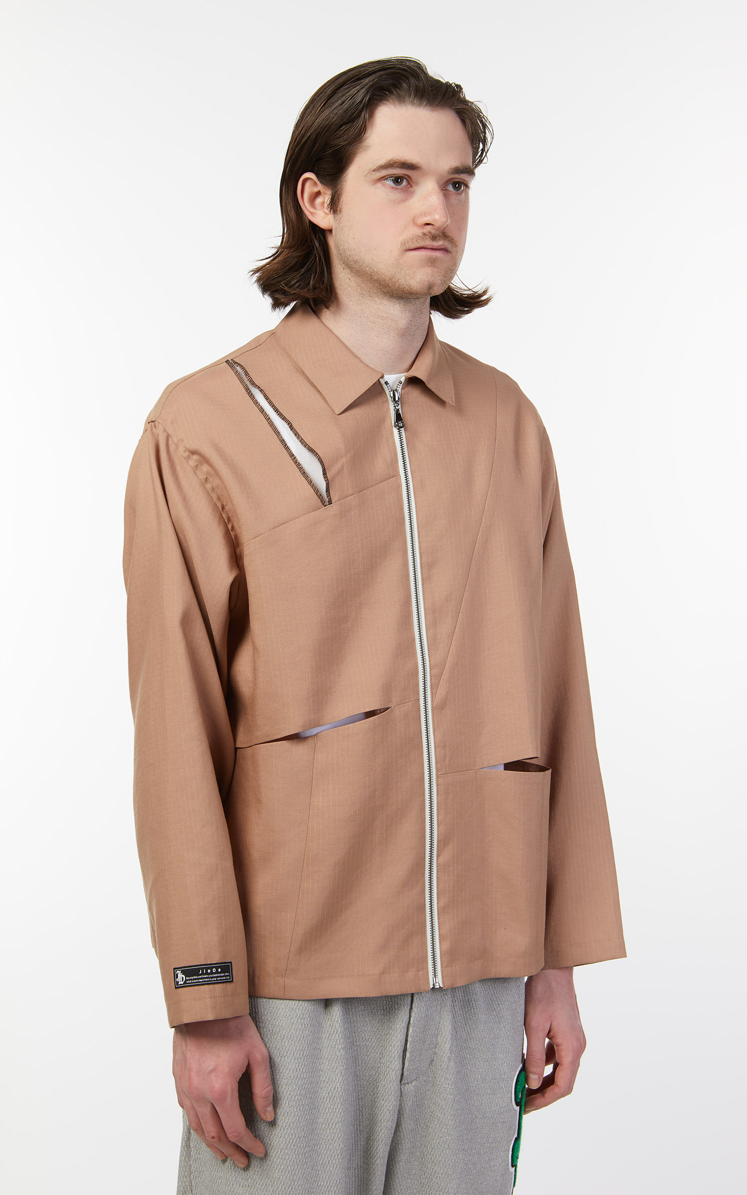 JieDa RIPSTOP HOLE ZIP SHIRT JACKET | www.vp-concrete.com