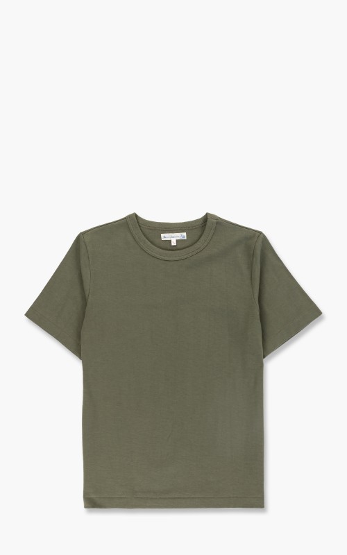 Merz b. Schwanen 214 Crew Neck Tee Army