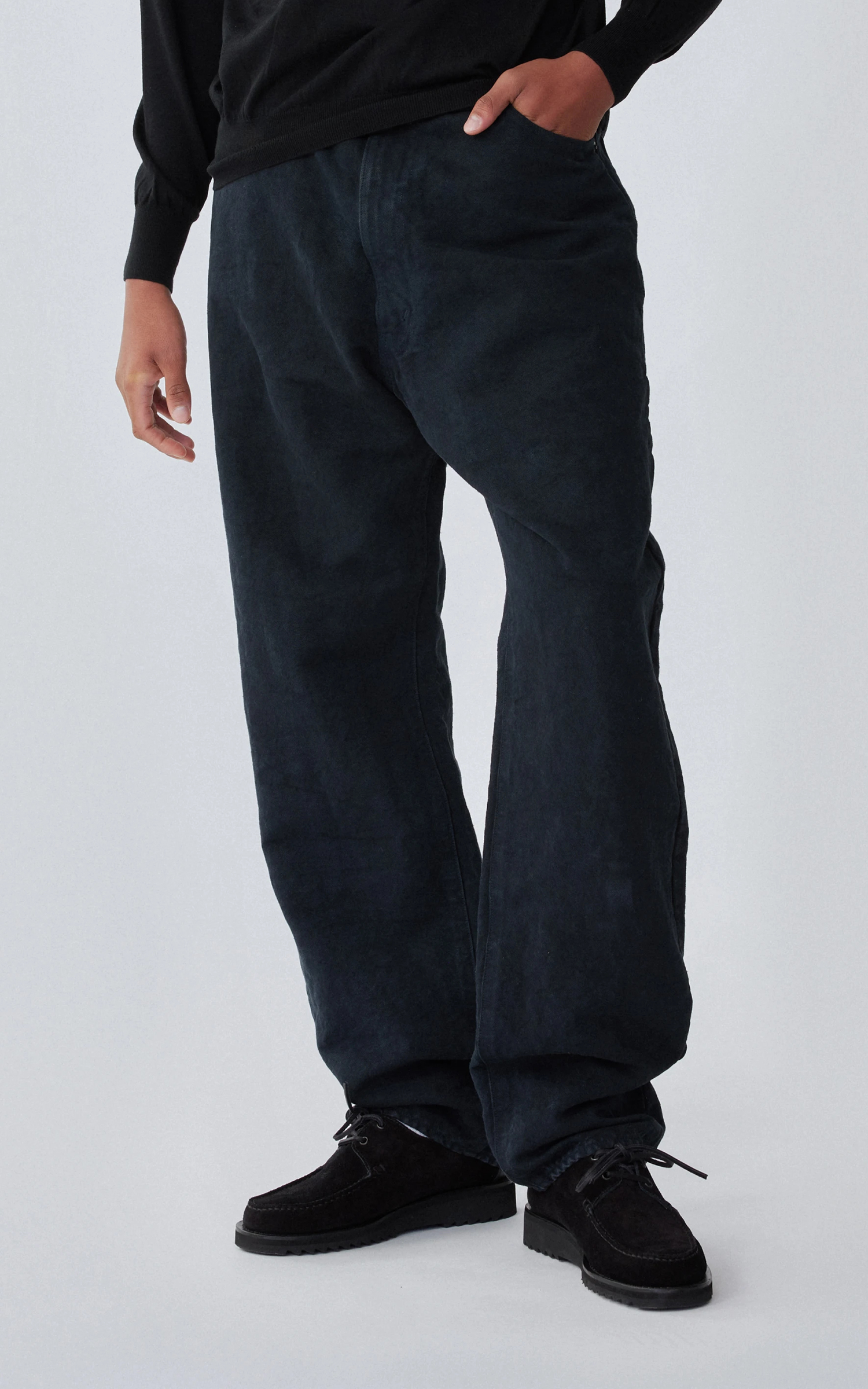 Kaptain Sunshine 5P Pants Fade Black | Cultizm Kaptain Sunshine 5P Pants Fade Black | Cultizm