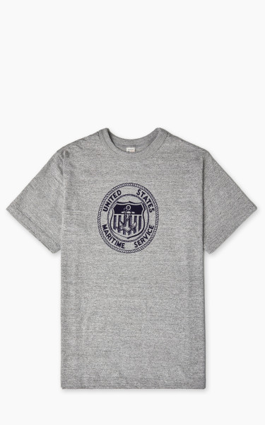 Warehouse &amp; Co. Lot 4601 U.S. Maritime Service T-Shirt Heather Grey