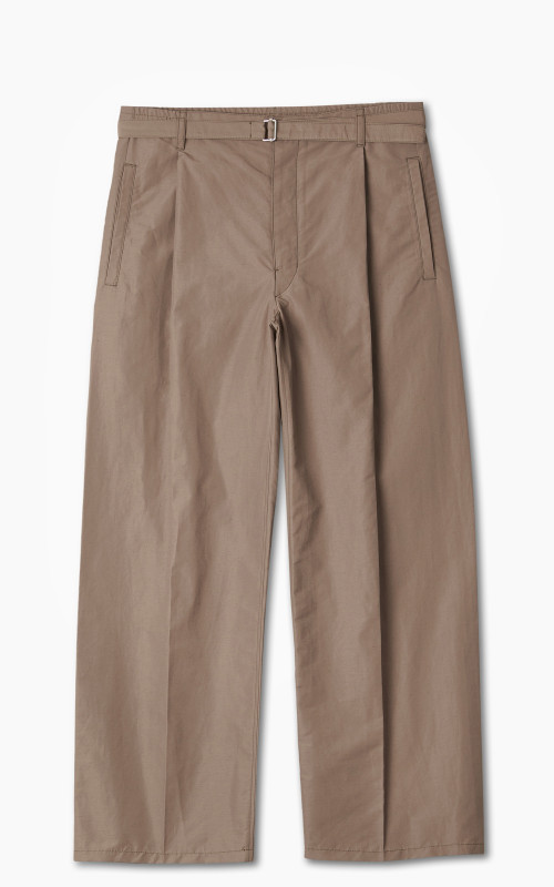 Lemaire Belted Easy Pants Cub Brown