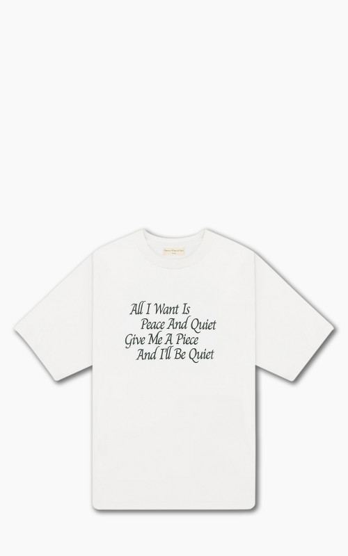 Museum of Peace & Quiet Haiku T-Shirt White