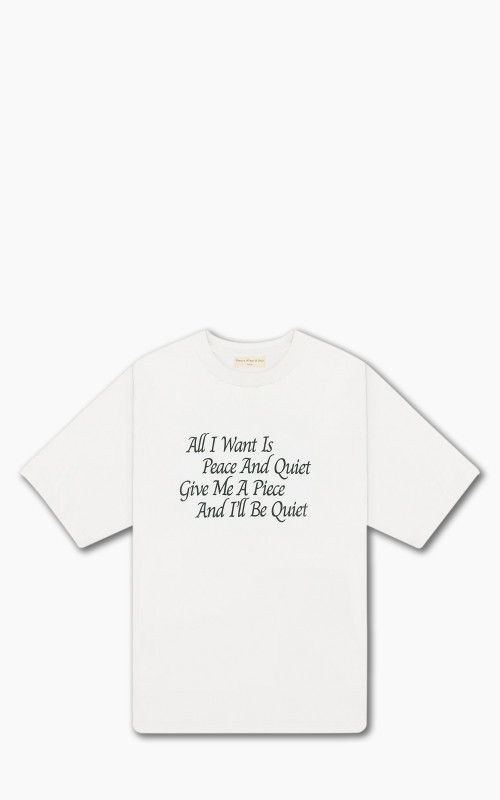 Museum of Peace & Quiet Haiku T-Shirt White