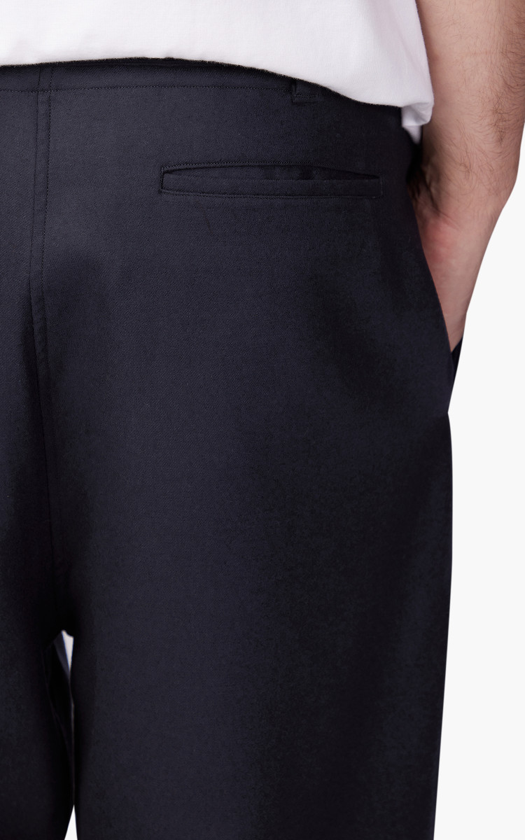 美品！KAPTAIN SUNSHINE TRAVELLER TROUSERS Kaptain Sunshine Traveller Easy Pants Wool Navy | Cultizm