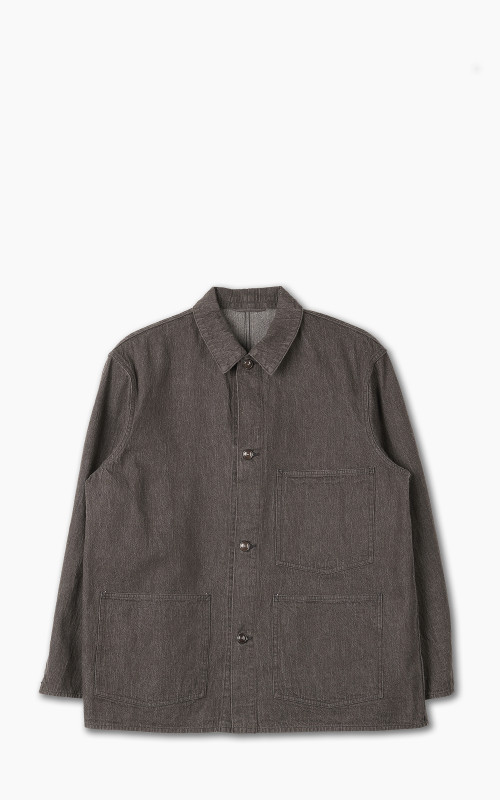 Kaptain Sunshine Coverall Jacket Denim Brown