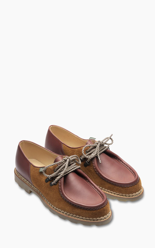 Paraboot x Engineered Garments Michael Hom Anneaux Lisse Marron/Velours Whisky | Cultizm