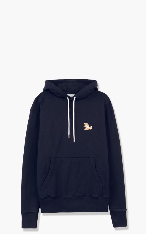 Maison Kitsuné Chillax Fox Patch Classic Hoodie Navy IU00355KM0001-NAVY