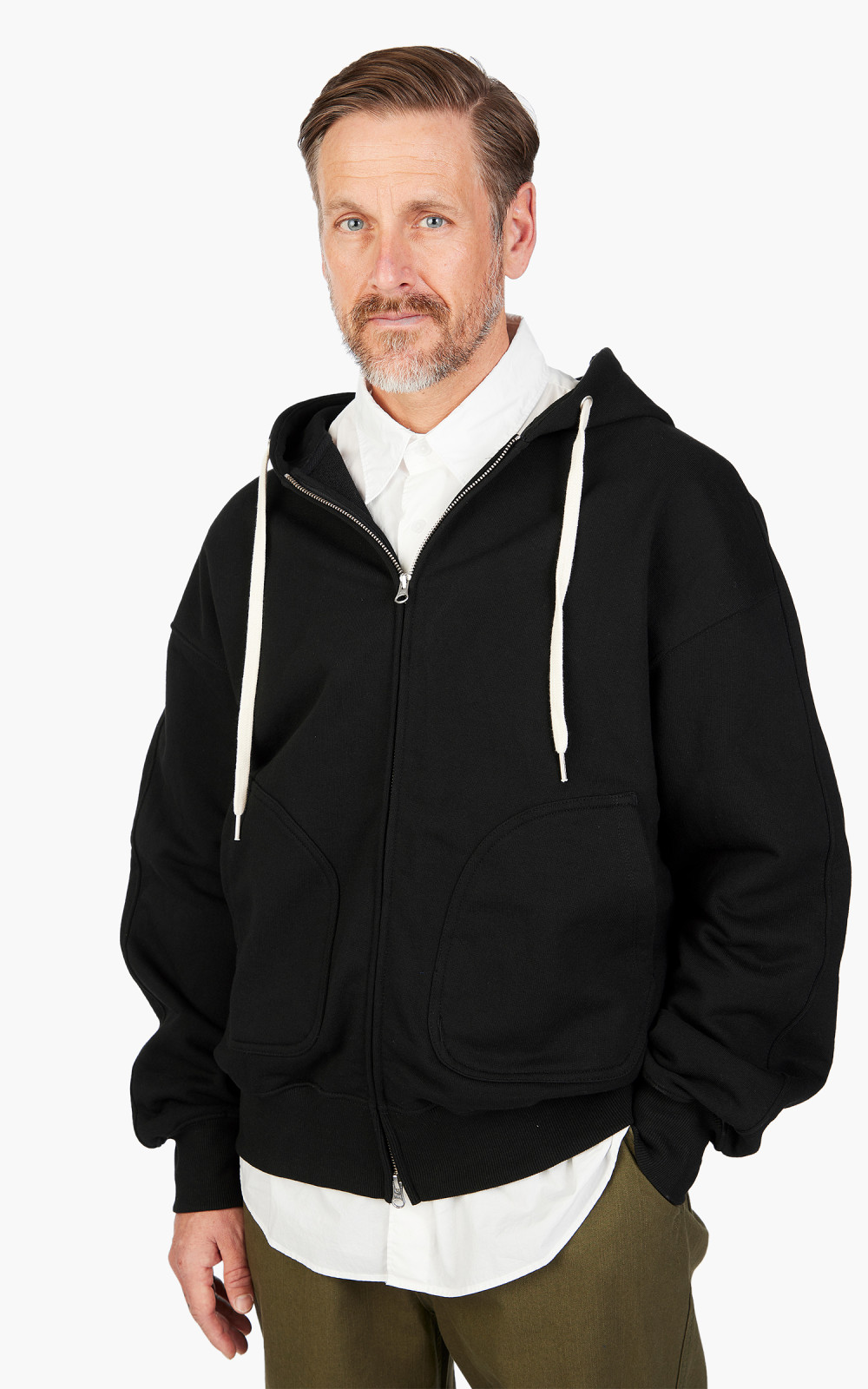 パーカー・フーディ FRIZMWORKS OG HEAVYWEIGHT PULLOVER HOODY BLACK FZWOGTS068 Frizmworks OG HEAVYWEIGHT PULLOVER HOODIE -BLACK - The Great