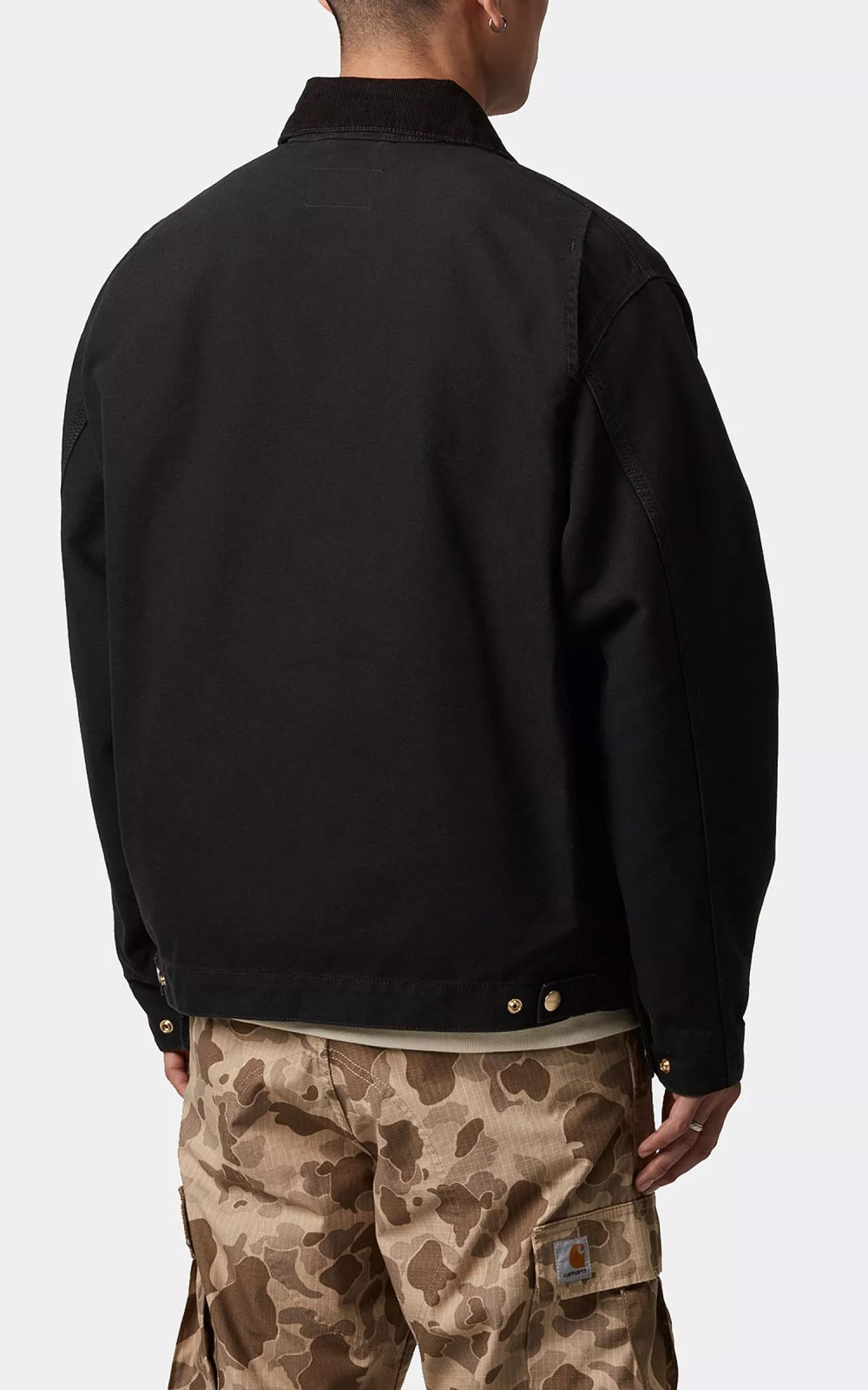 Carhartt WIP OG Detroit Jacket Dearborn Canvas Aged Canvas