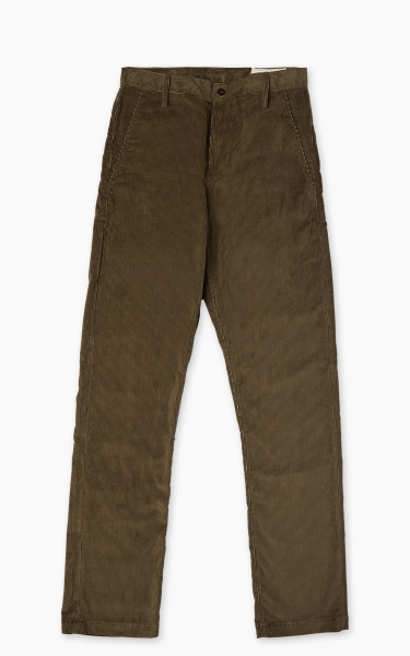 Rogue Territory Officer High Trouser Corduroy Olive