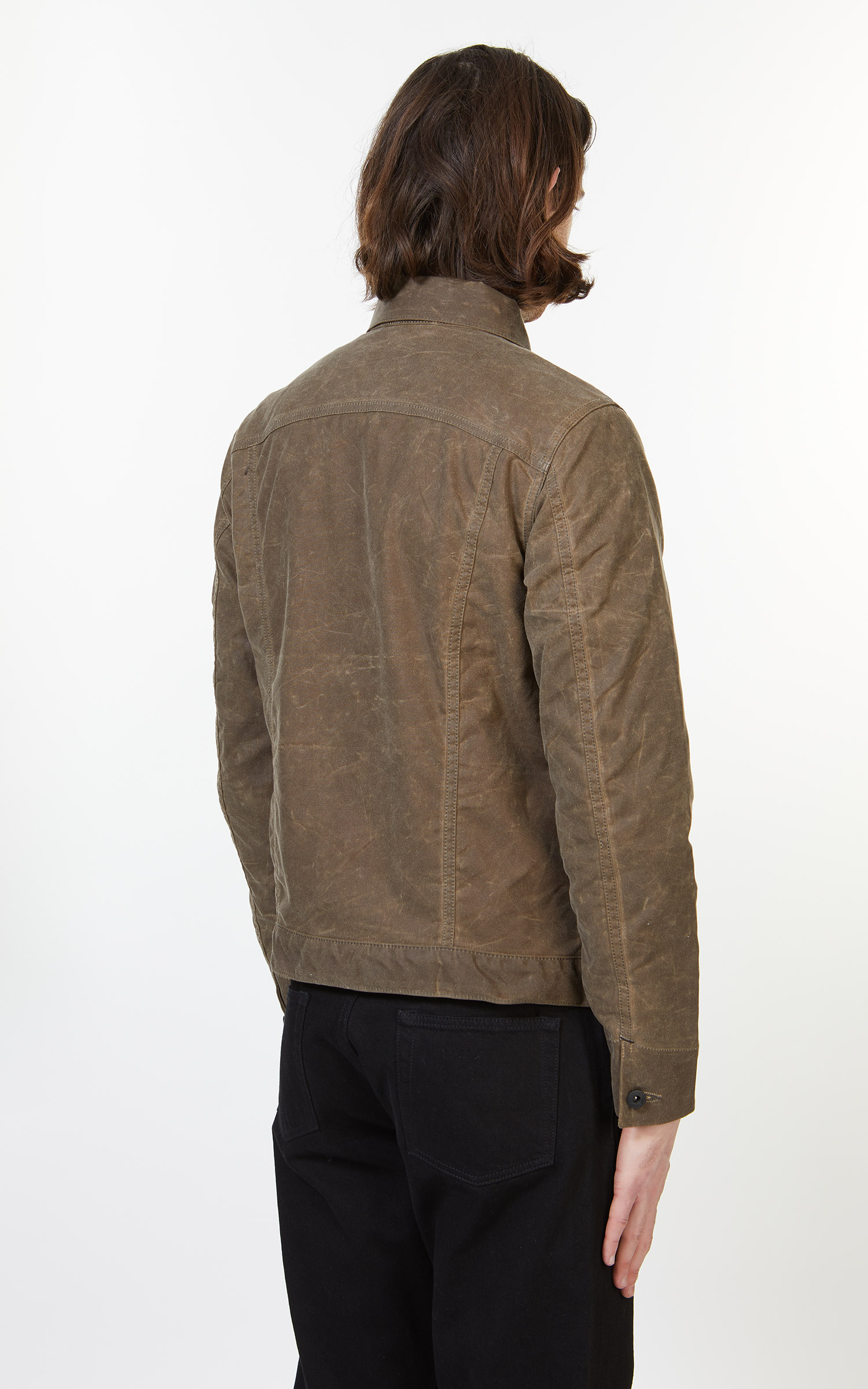 Rogue Territory Supply Jacket Lined Waxed Canvas Ridgeline Brown | Cultizm