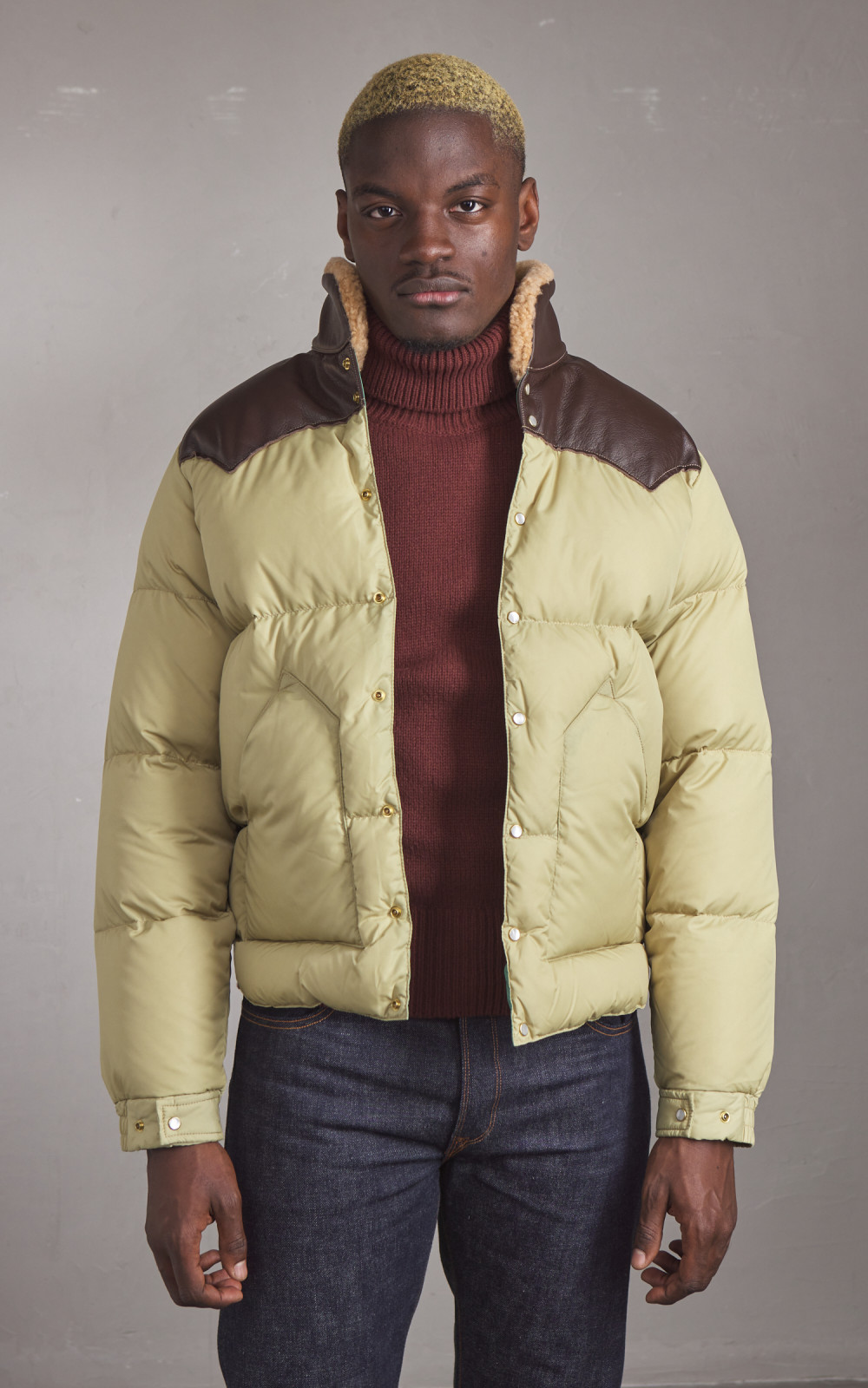 Rocky Mountain Featherbed Christy Down Jacket Tan Cultizm