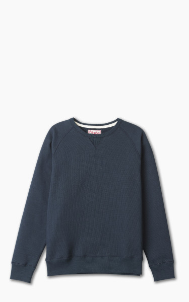 Wonder Looper Pullover Crewneck 701gsm Double Heavyweight French Terry Navy