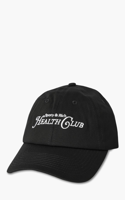 Sporty & Rich Rizzoli Hat Black