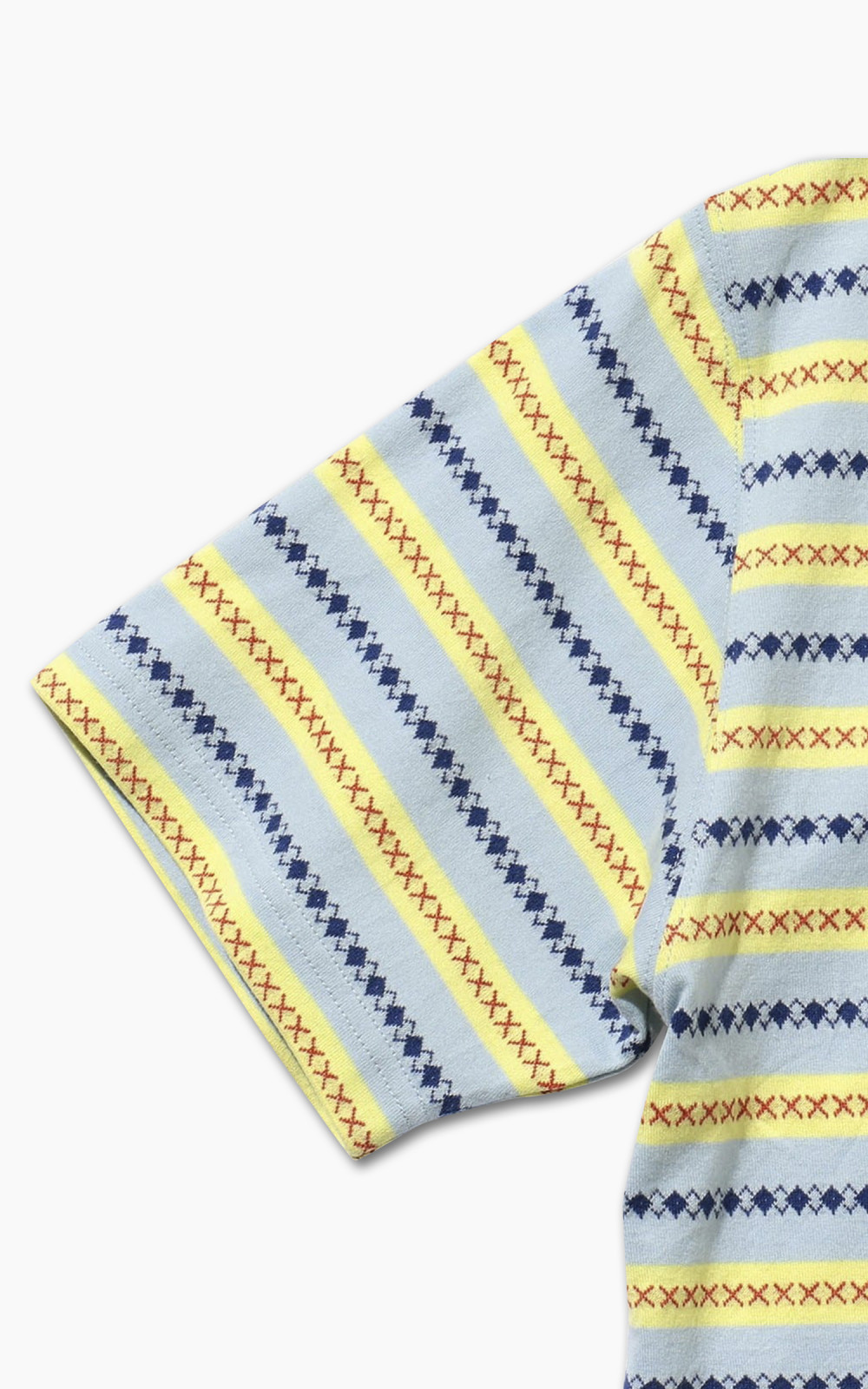 The Stretch Non-Iron Shirt in Light Blue Bengal Stripe