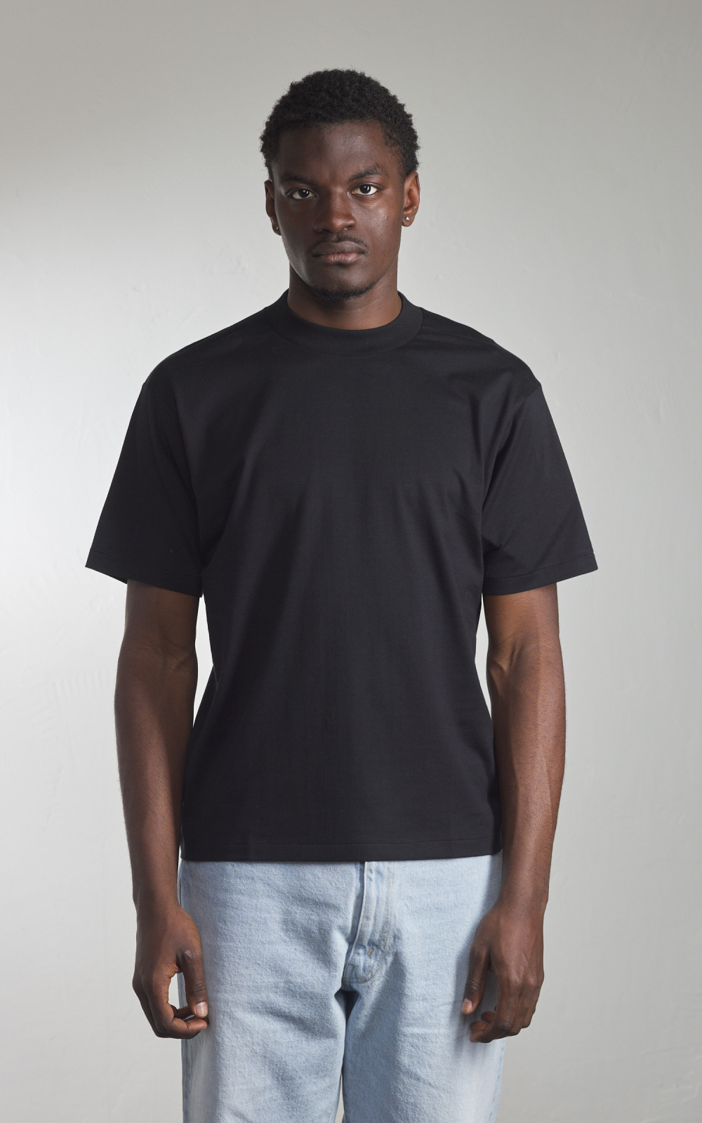 Kaptain Sunshine】Suvin Supima Tube Tee Light クルーネック
