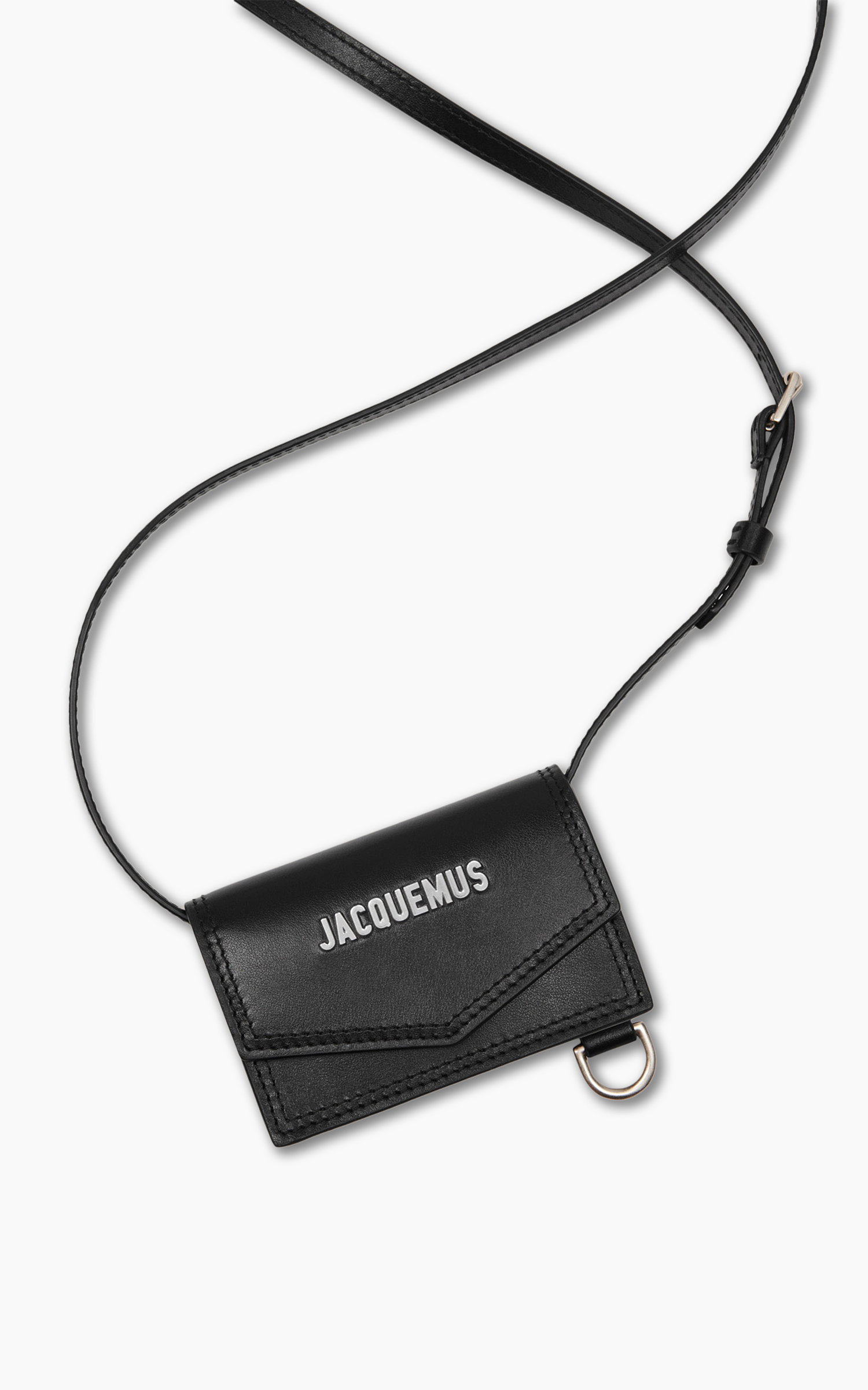 Jacquemus Le Porte Azur Neck Pouch Black | Cultizm