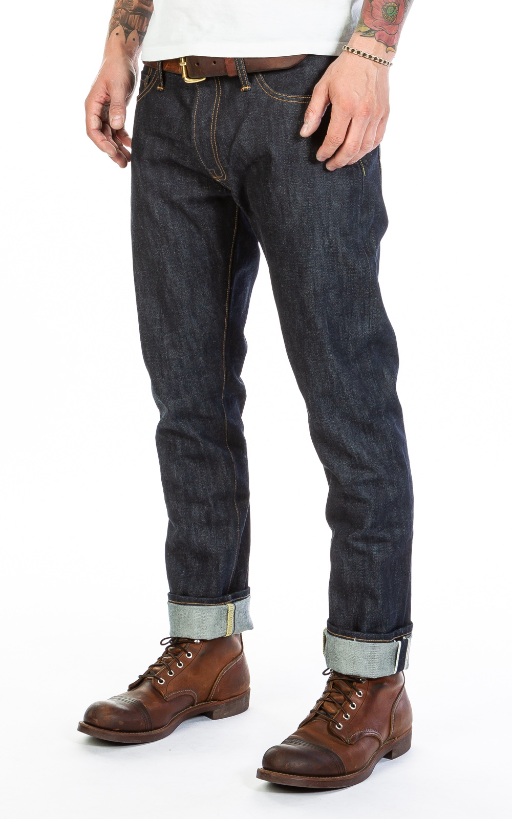 Tellason Gustave Kaihara Mills Indigo Selvage Unwashed 16.5oz | Cultizm