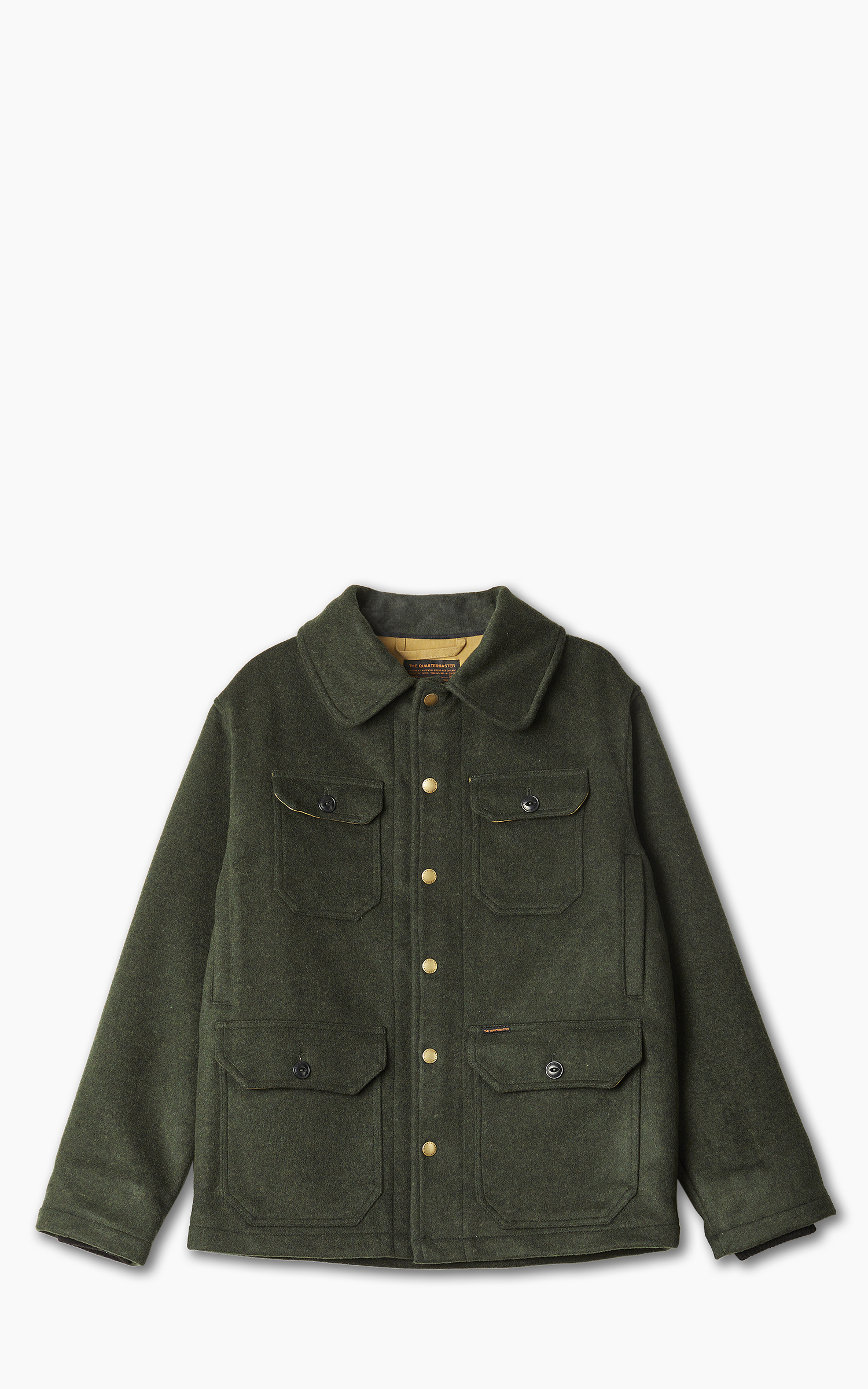 The Quartermaster Hunter Jacket Calvana Green Cultizm