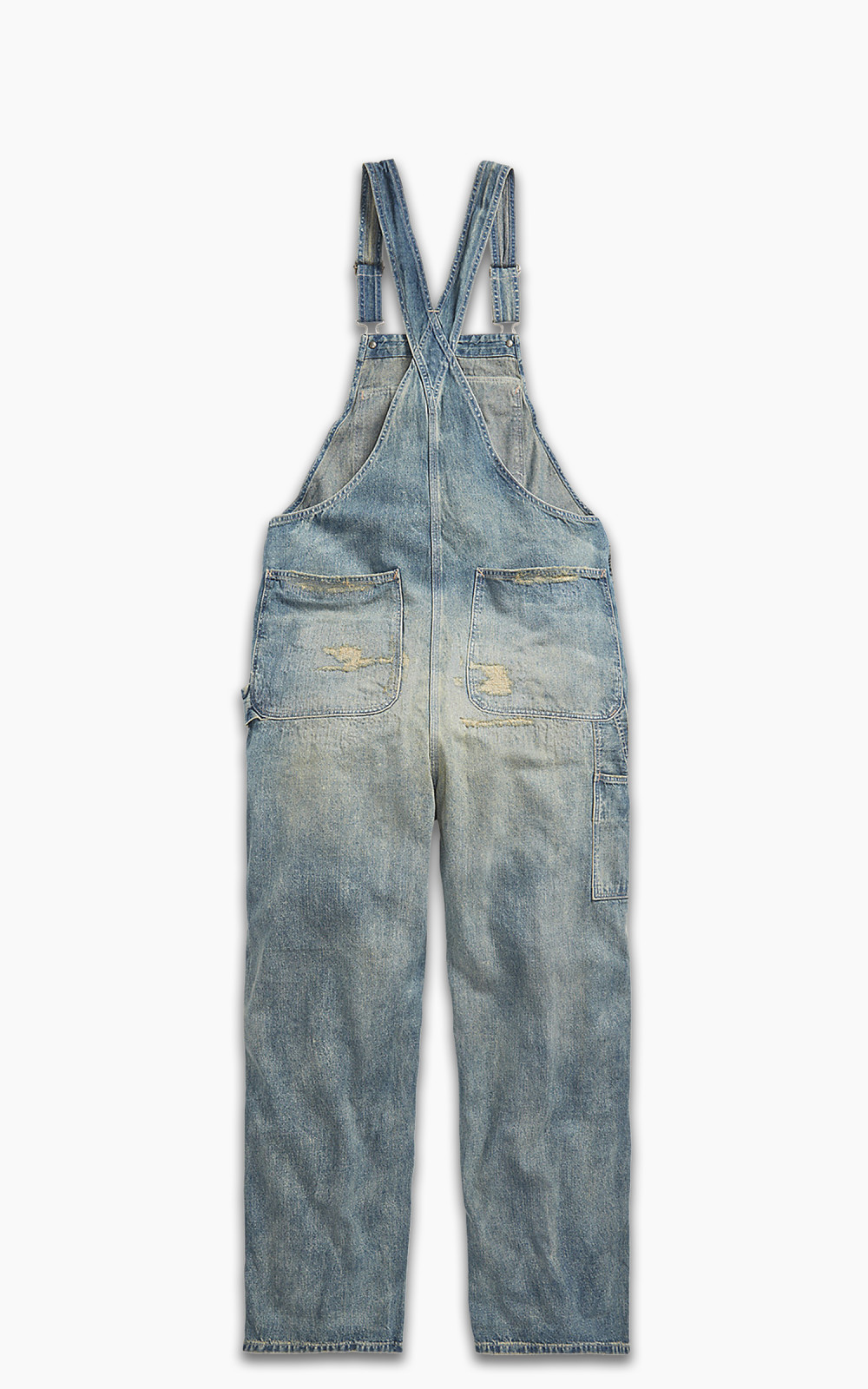 RRL Repaired Wescott Denim Overall | Cultizm