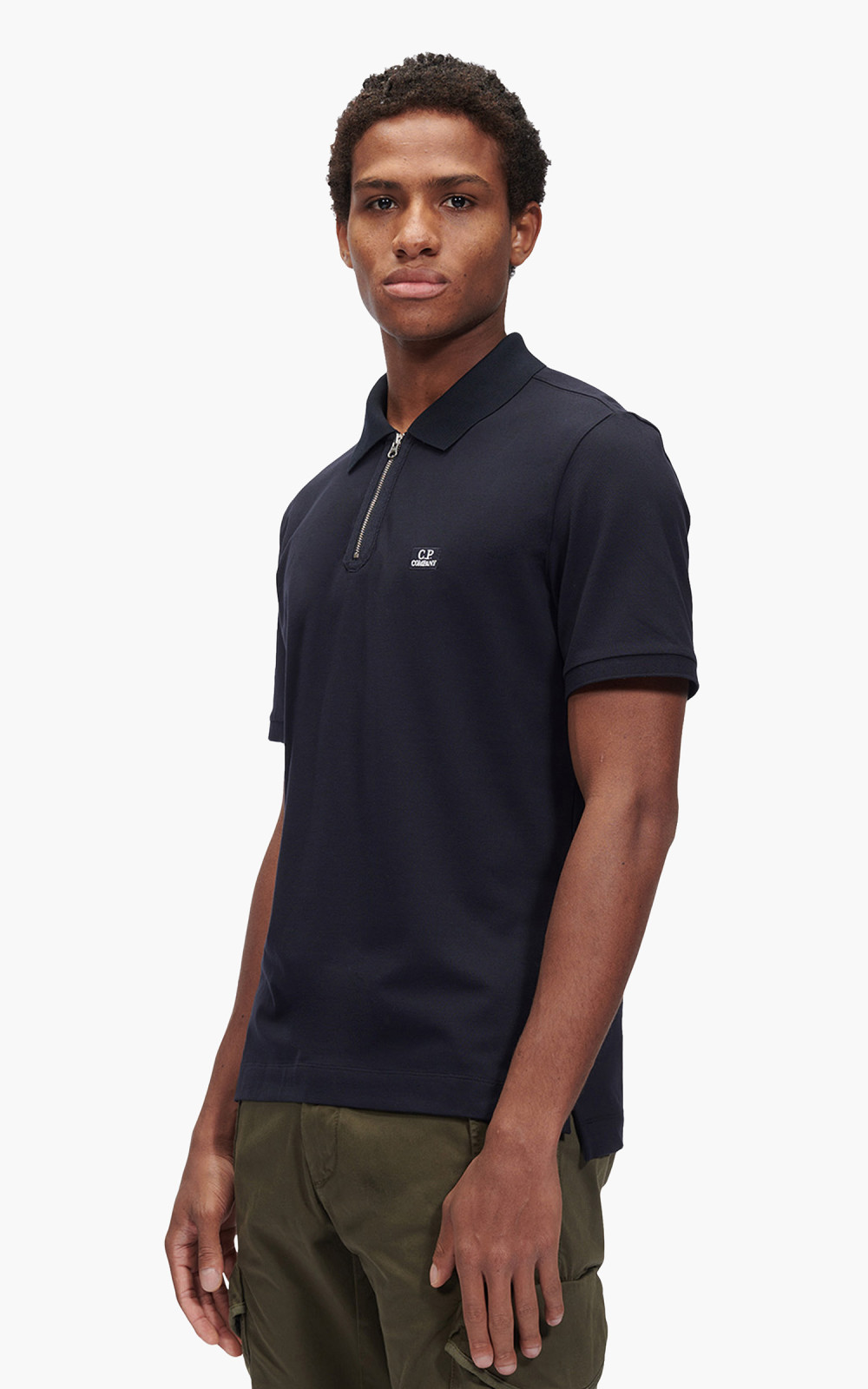 Tシャツ・カットソー C.P. Company THE METROPOLIS SERIES STRETCH PIQUET POLO The Metropolis Series Stretch Piquet Polo | CPC USCA Online