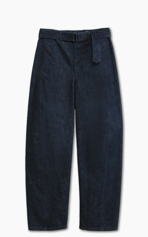 Lemaire Twisted Belted Pants Denim Indigo