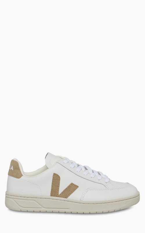 Veja W V-12 Leather Extra White/Dune