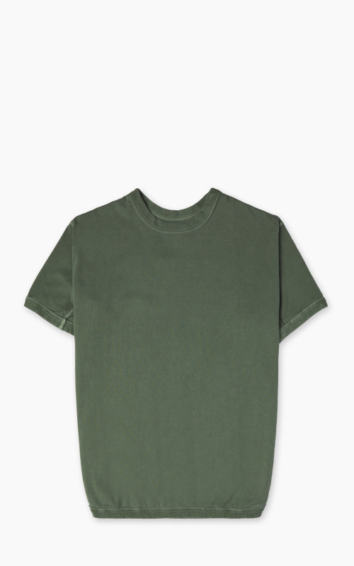 Fullcount 5222-25 Flat Seam Heavyweight T-Shirt Pigment Dyed Evergreen