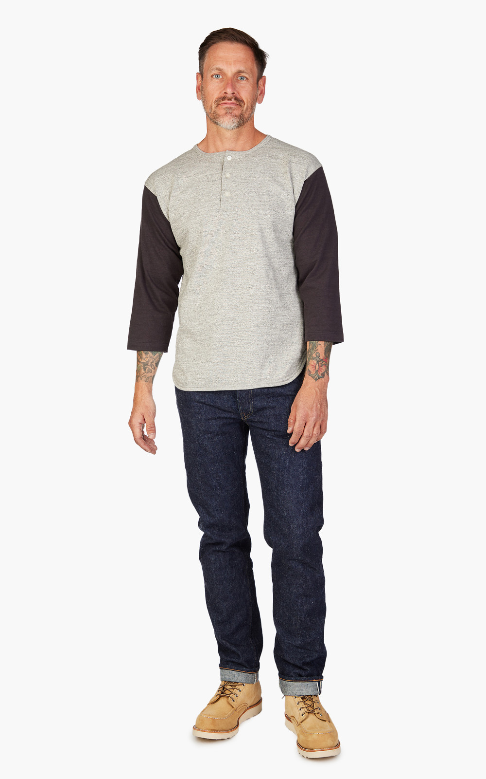 Keboz ICON MESH BASEBALL HENLEY ウェア