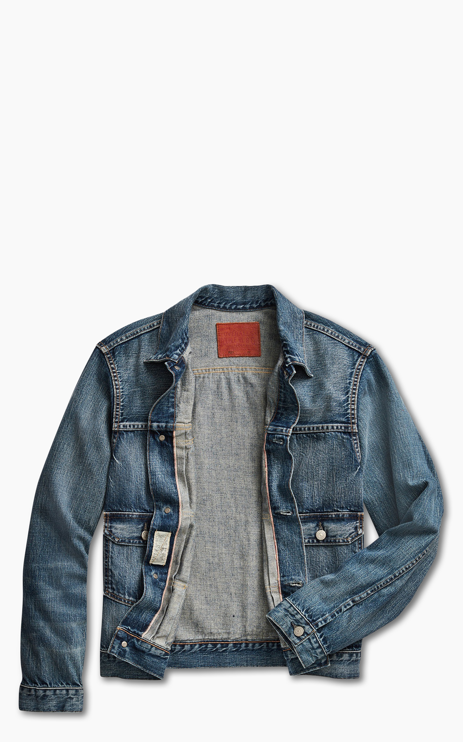 RRL Type 2 Trucker Denim Jacket Selvedge Overdale Wash | Cultizm