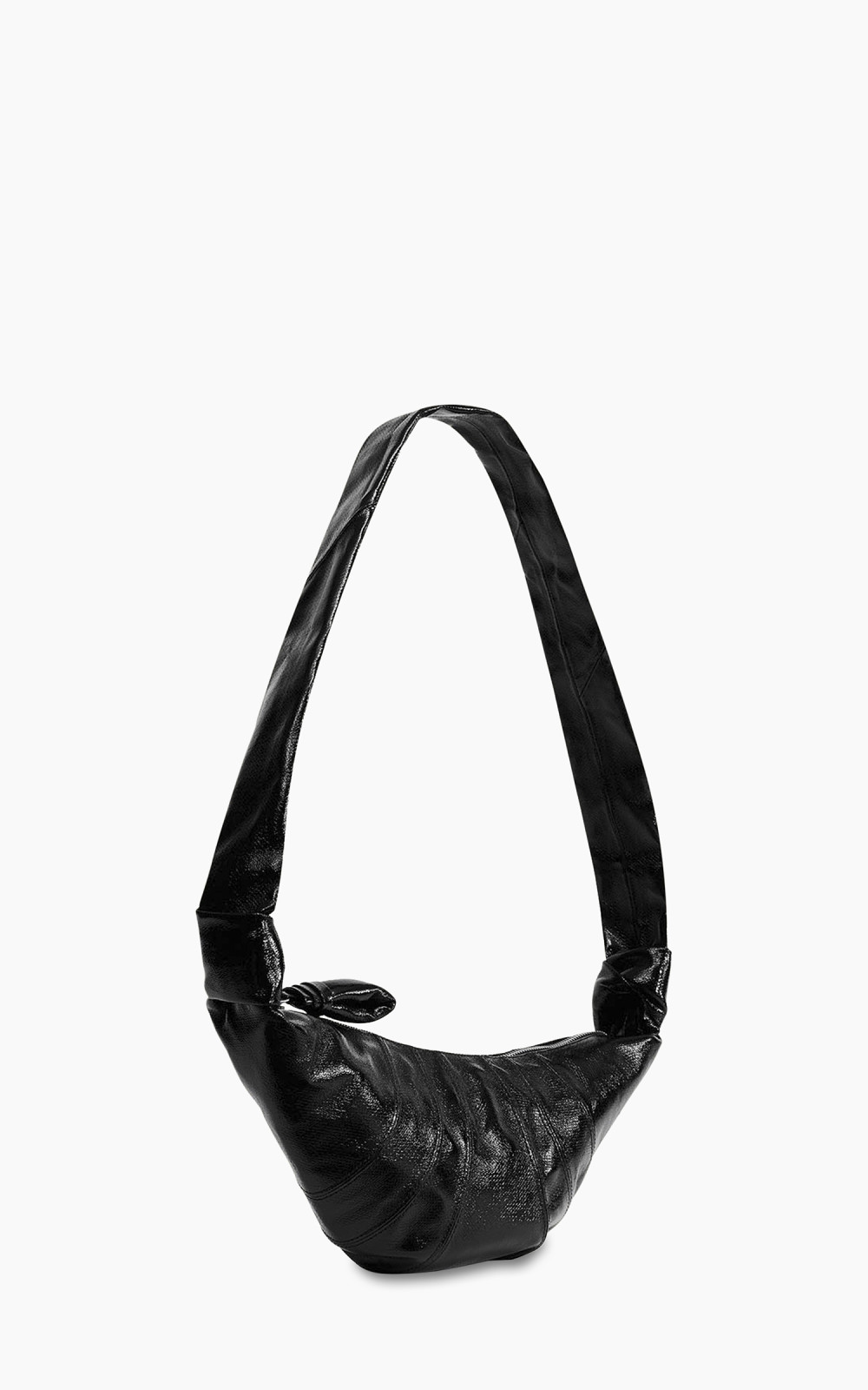 バッグ LEMAIRE SMALL CROISSANT BAG BLACK Small Croissant Soft Bag in Black | LEMAIRE