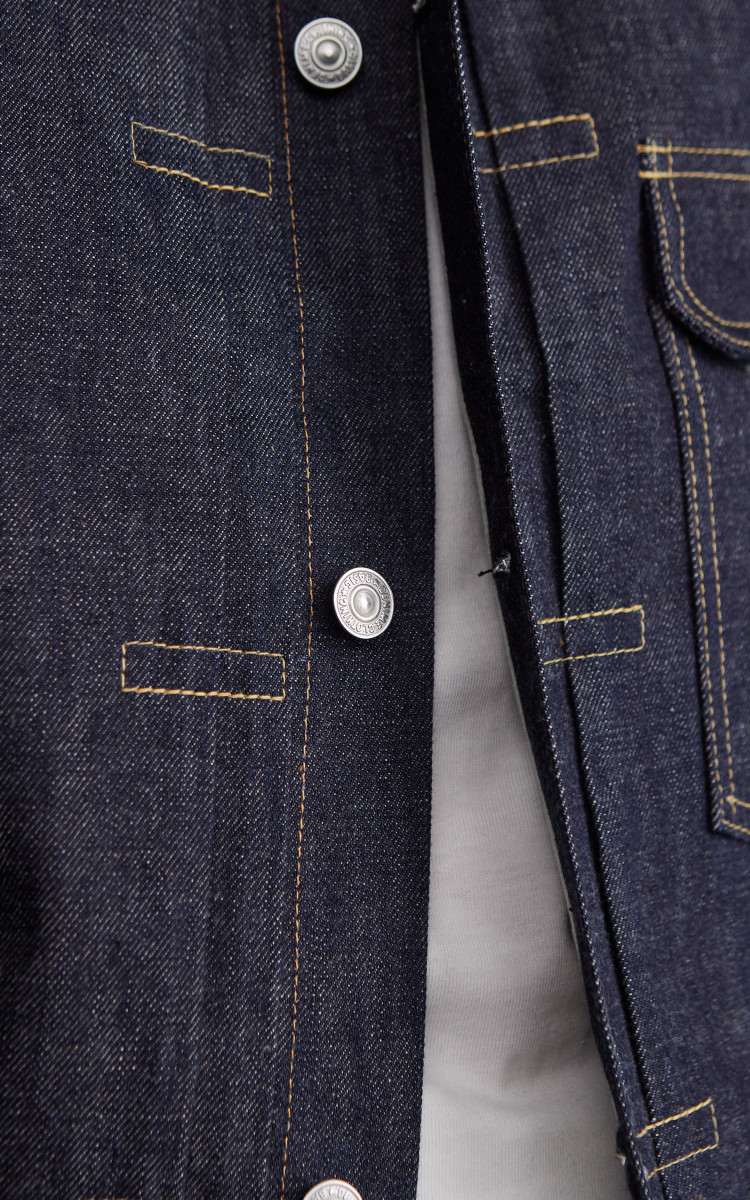 ジャケット・アウター Japaneselabel 00s archive denim jacket X BEAMS（ビームス）FUTURE ARCHIVE / LOGO DENIM JACKET