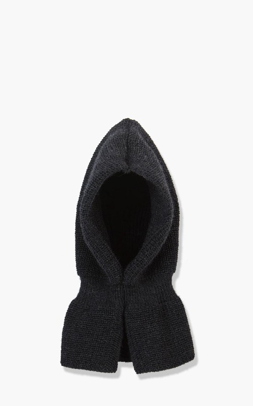 Leuchtfeuer-Strickwaren Balaclava Knit Wool Anthracite 308-500