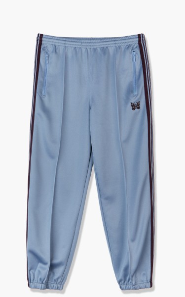 Needles Zipped Track Pant Poly Smooth Sax Blue