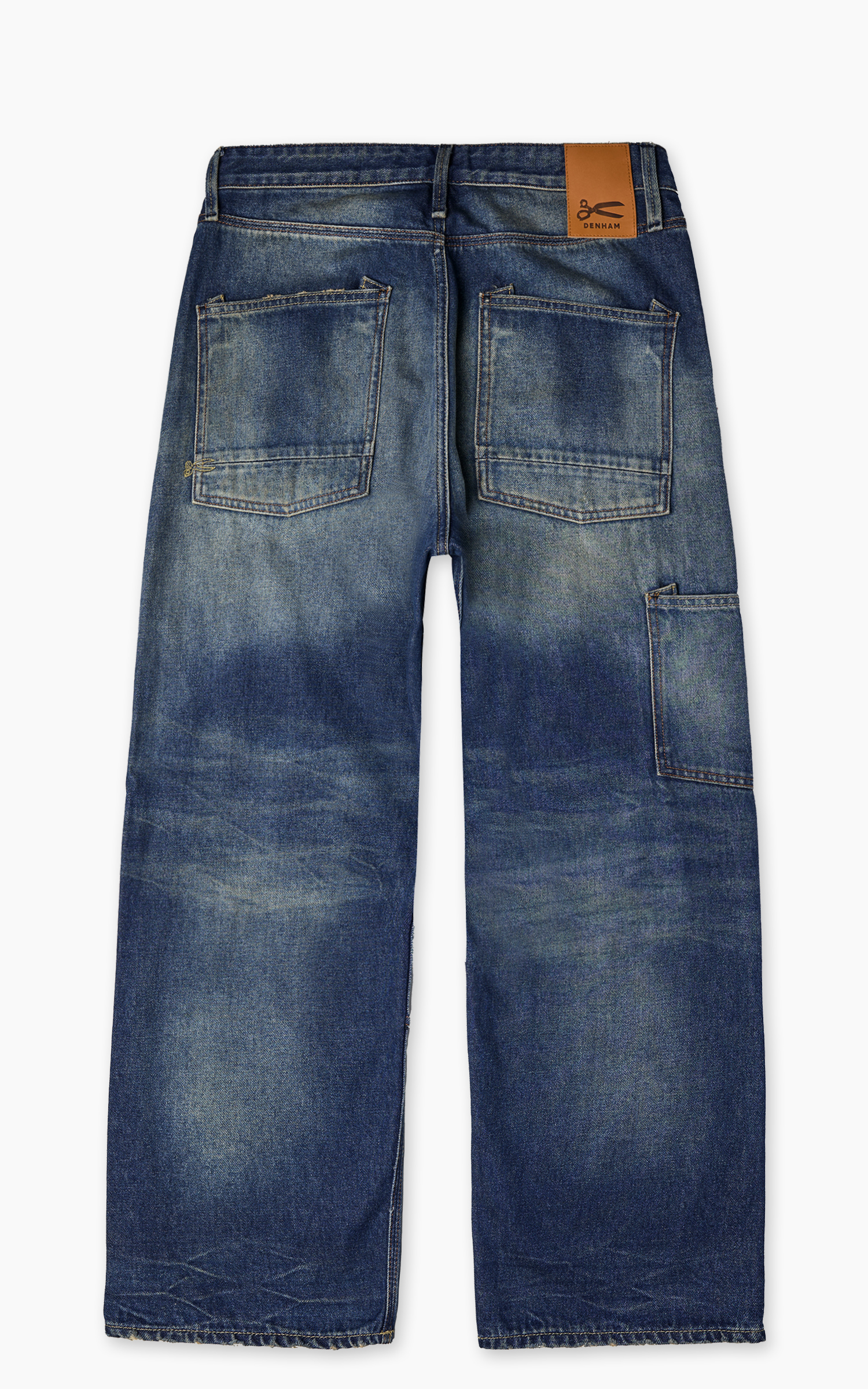 Denham Sasuke Work NBS Mid Blue | Cultizm